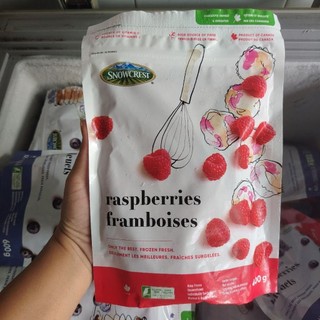 MÂM XÔI ĐỎ ĐÔNG LẠNH 1KG – FROZEN RASPBERRY CAO CẤP