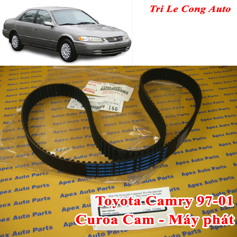 Bộ Dây Curoa Cam Toyota Camry 1997–2001 Máy 2.2 3.0 3S-FE FI 1MZ-FE | Bơm Nước Máy Phát Trợ Lực Máy 
