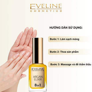 Dưỡng Móng Eveline 8w1 Total Action 12ml