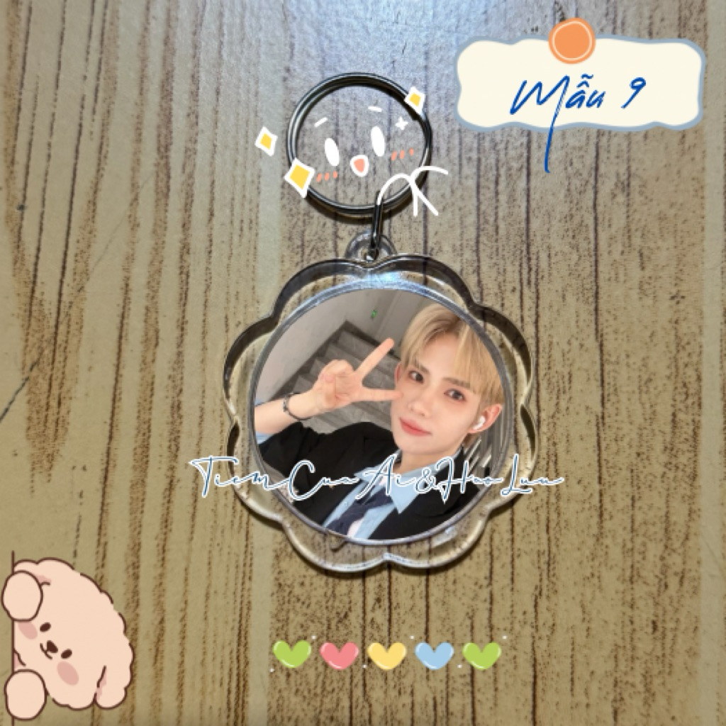 MÓC KHOÁ DILLAN HOÀNG PHAN HÌNH BÔNG HOA SIÊU DỄ THƯƠNG