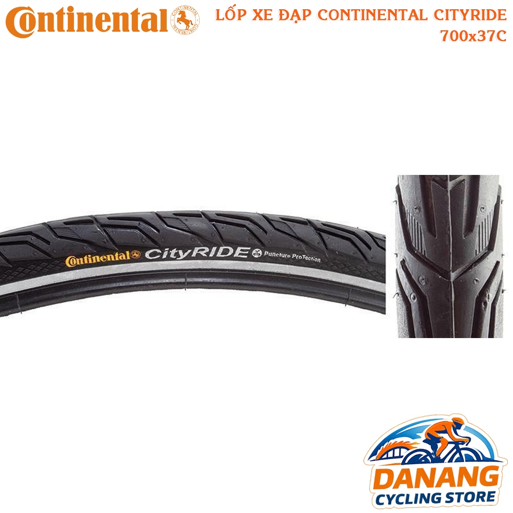 Vỏ xe đạp Continental City Ride – Size 700x37C – Chính hãng