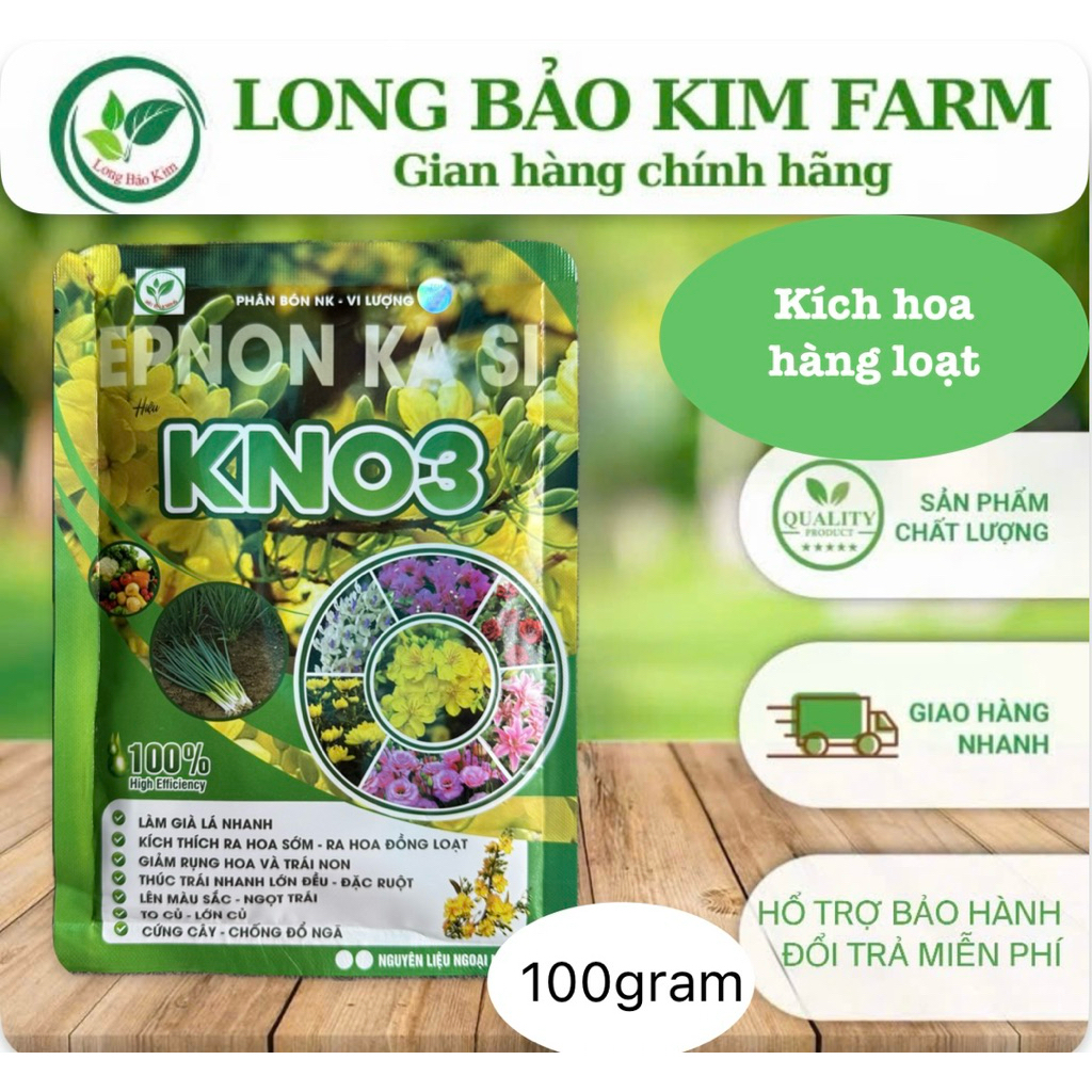 🌱 KNO3 – PHÂN BÓN KALI NITRAT KÍCH HOA – CHỐNG RỤNG NỤ – NUÔI TRÁI LỚN ĐỀU 🌼🍊