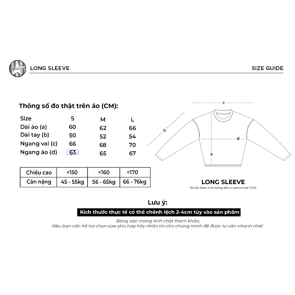 Áo Thun Tay Dài TRAFFY GTA 5 Stargirl/ Starboy Form Regular Cotton 2 Chiều Unisex | BigBuy360 - bigbuy360.vn
