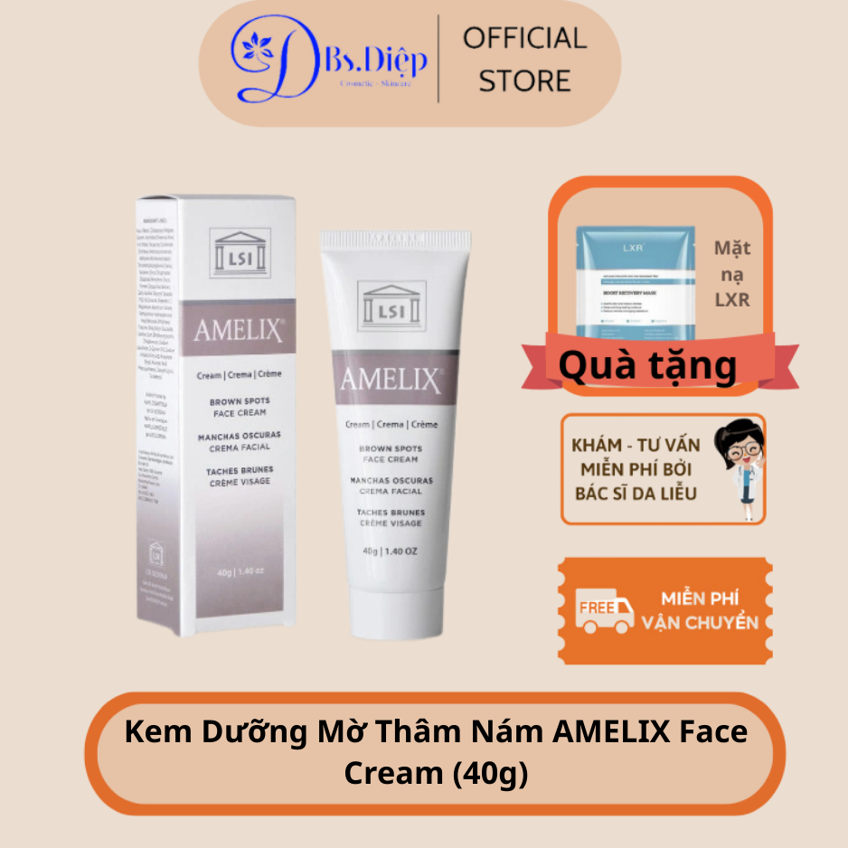 Kem Dưỡng Mờ Thâm Nám AMELIX Face Cream (40g)