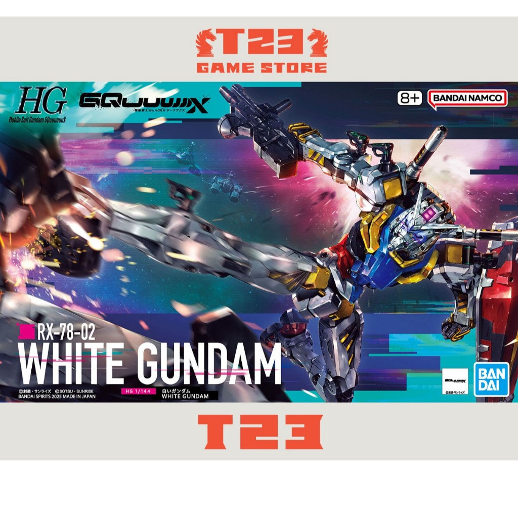 HG WHITE GUNDAM - HG - 1/144 - GQ - MÔ HÌNH GUNDAM CHÍNH HÃNG BANDAI