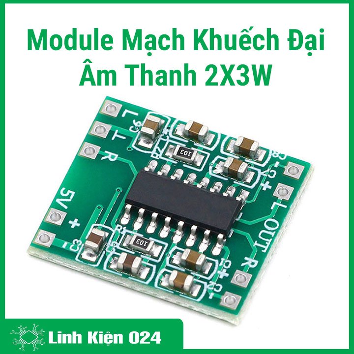 Module mạch khuếch đại âm thanh 2X3W 5V