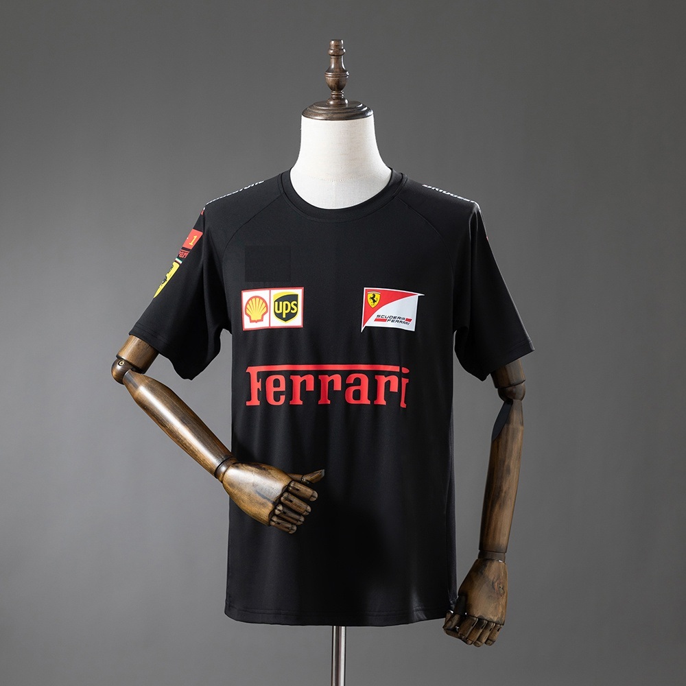 Áo Thun F1 Ferrari 2025 TP ( Đen )