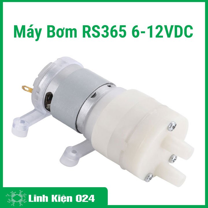 Máy Bơm RS365 6-12VDC