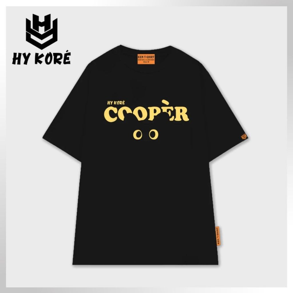 HY KOREA HCM - Áo Thun Form Rộng Mèo Coopèr