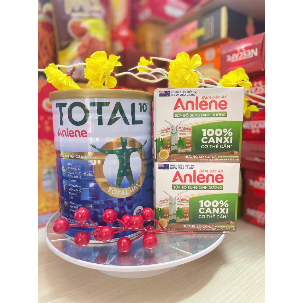 [TẶNG 2 LỐC ANLENE SOCO] Khi Mua 1 Lon Anlene Total 10 800gr