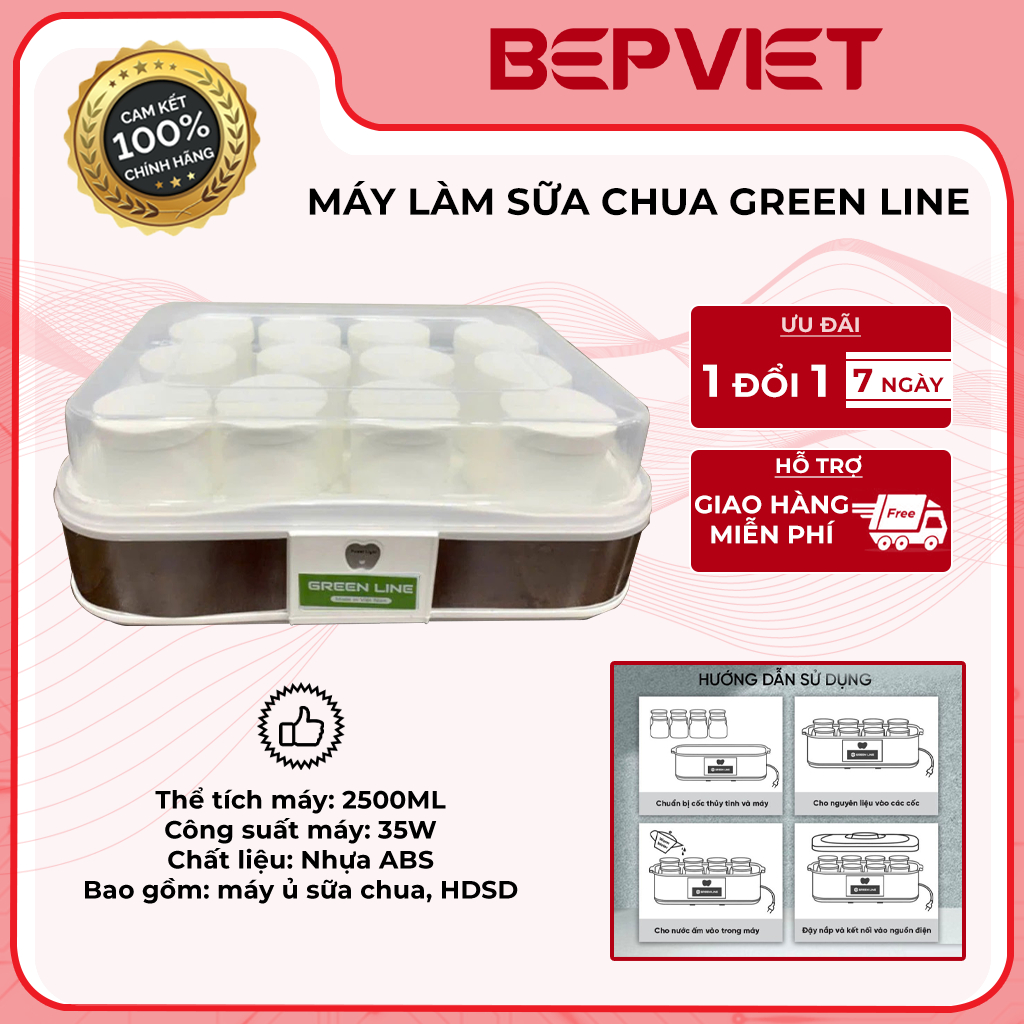 Máy Làm Sữa Chua Green Line, Tự tay làm cả nhà mê