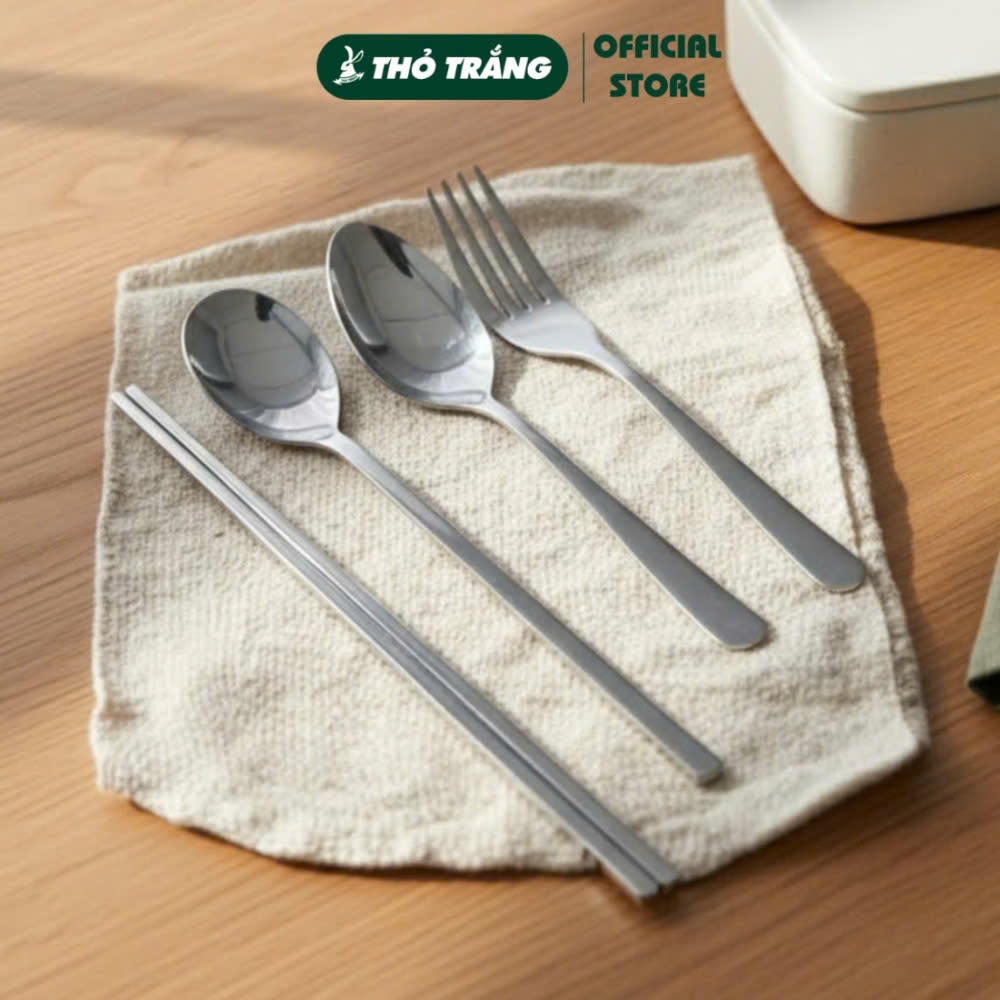 Đũa, muỗng, thìa cà phê inox Hàn Quốc không gỉ cao cấp
