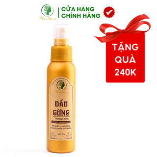 Dầu gừng massage tan mỡ bụng sau sinh wonmom 70g