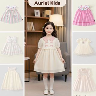 Váy Cho Bé Gái, BST Váy Công Chúa Cho Bé Gái Chất Liệu Cotton Mềm Mại Phong Cách Tiểu Thư