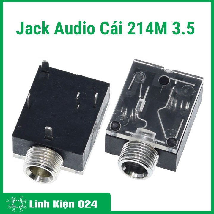 Jack Audio Cái 214M 3.5 - Có Ốc Vặn