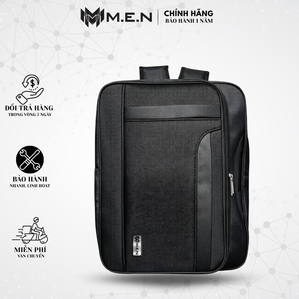 Cặp học sinh đa năng đeo chéo balo 17 inch chất Dù Xốp Thái viền da Kẹp lề cao cấp H1991 {VIDEO thật}