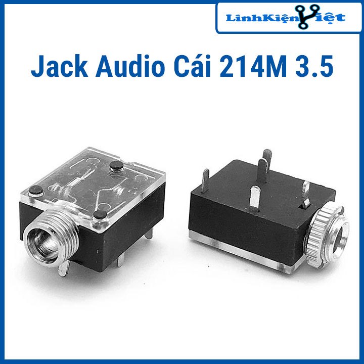 Jack Audio Cái 214M 3.5 - Có Ốc Vặn