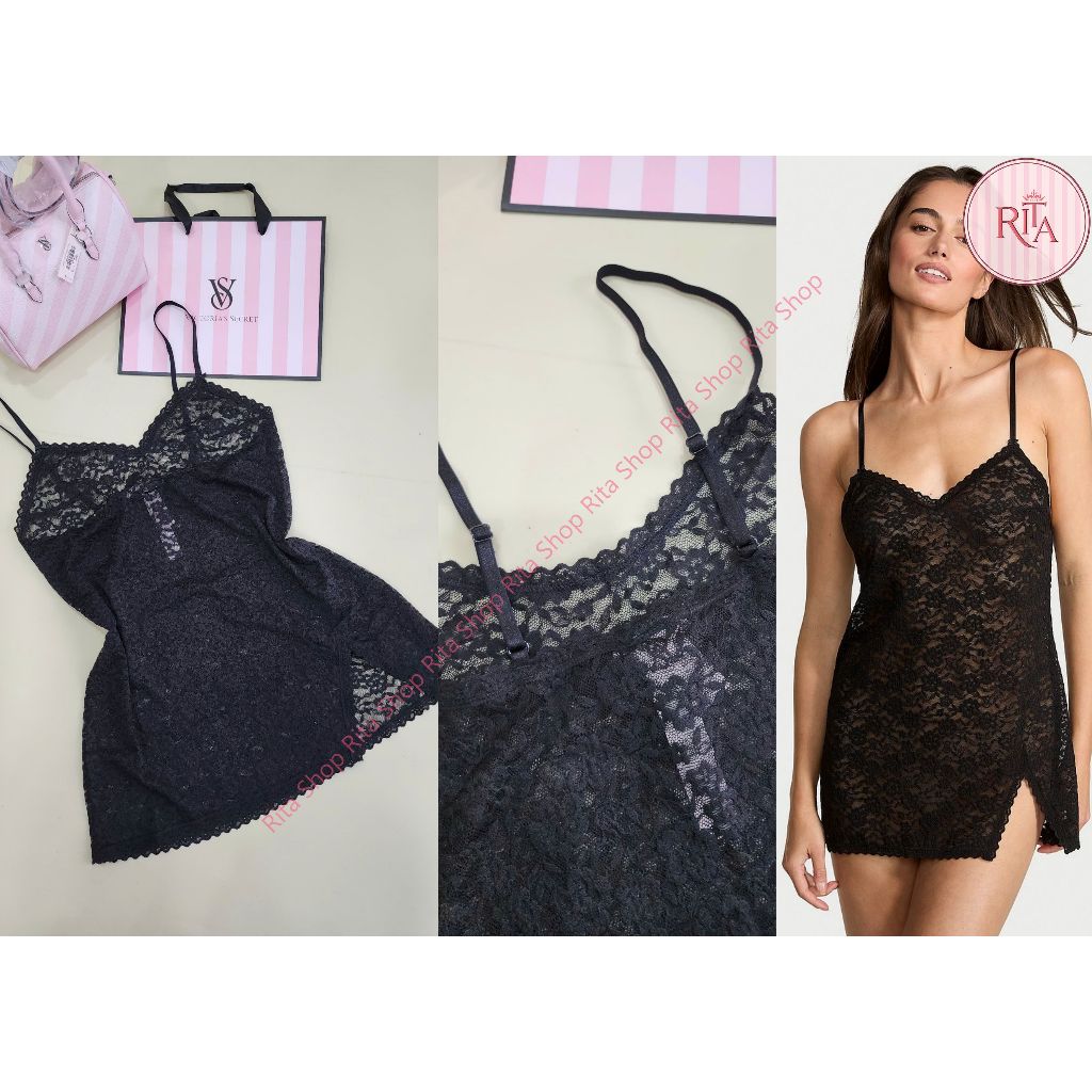 Size XS (< 55kg) Đồ ngủ sexy Victoria secret, đầm ngủ, váy ngủ sexy