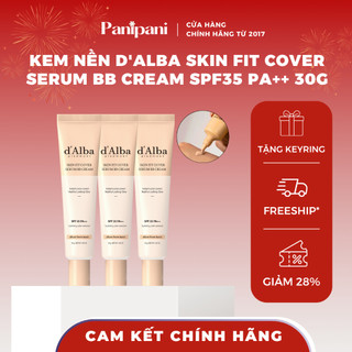 Kem nền D'alba Skin Fit Cover Serum BB Cream SPF35 PA++ 30g