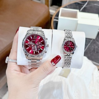 Combo đồng hồ đôi chính hãng Michael K0r$ Mk9242 & Mk4968 thể thao nam size 45mm & nữ size 28mm fullbox cao cấp chống nư