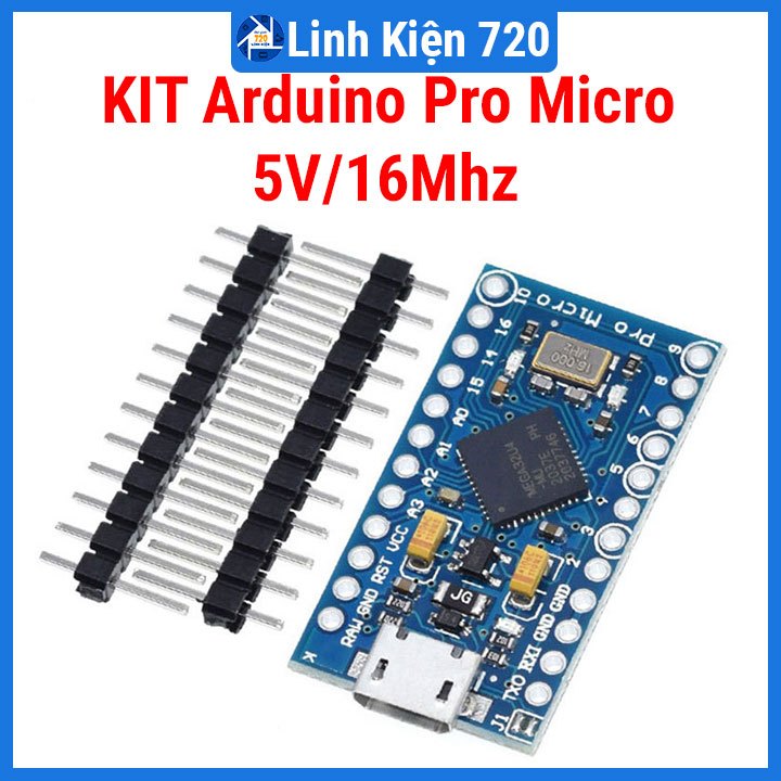 KIT Arduino Pro Micro 5V/16Mhz ATmega32U4