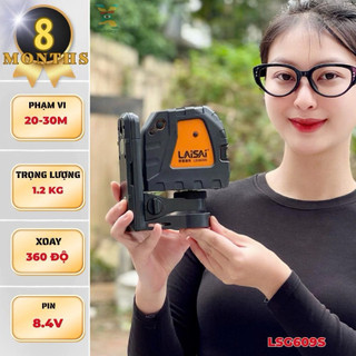 Máy cân bằng laser 2 tia xanh siêu sáng LAISAI LSG609S - Xversion