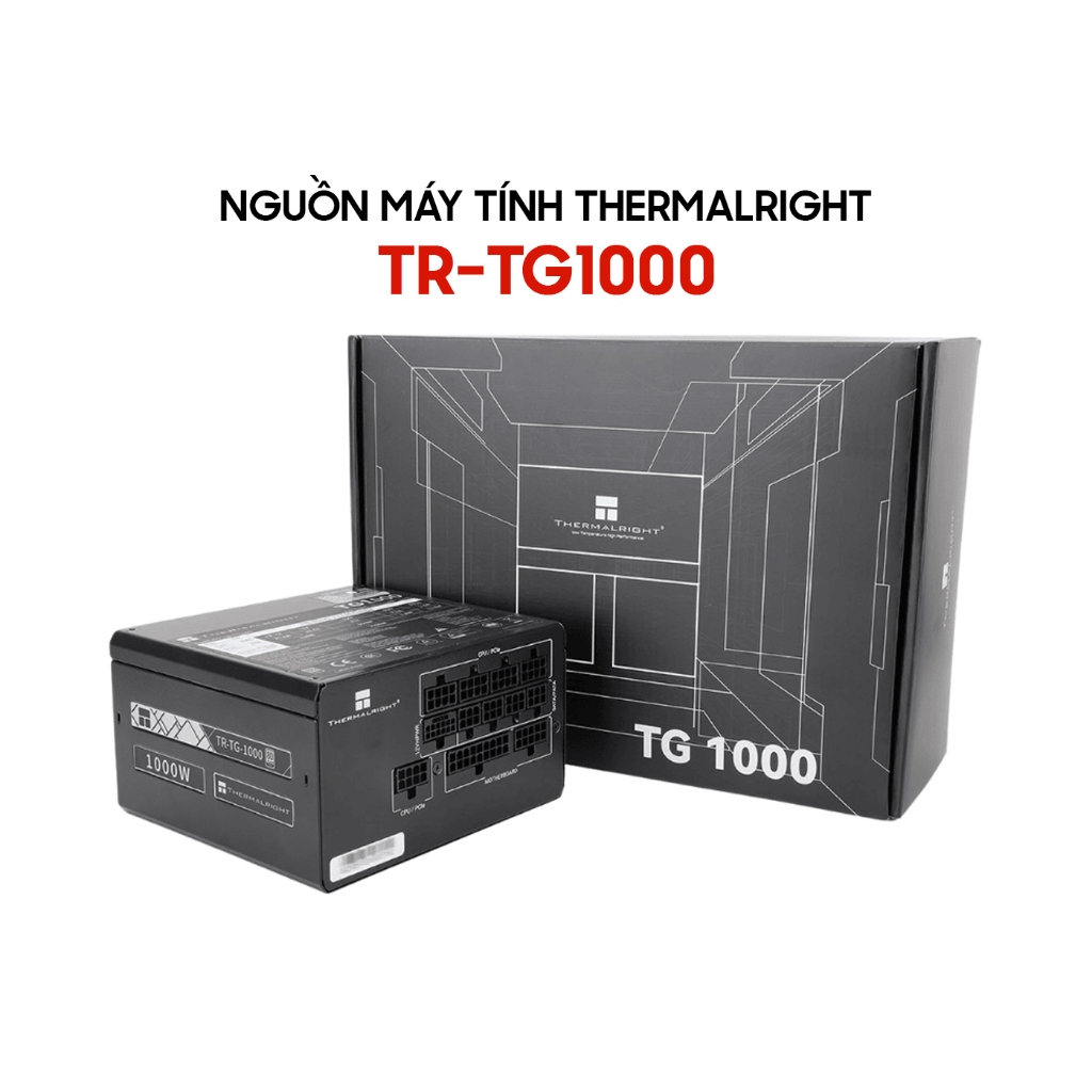 Nguồn máy tính Thermalright TR-KG750 TR-KG850 TG-1000 (750 - 1000W 80 Plus Gold Full Modular) - NEW