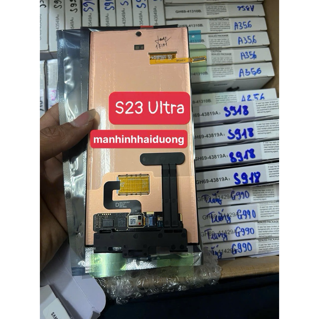 màn hình samsung s23 ultra new rời zin hãng