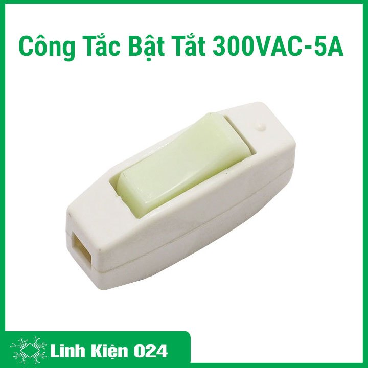 Công Tắc Bật Tắt 300VAC-5A