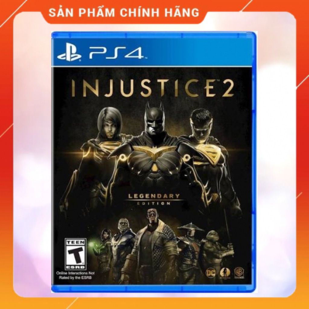 Đĩa game Ps4 Injustice 2 Legendary Edition