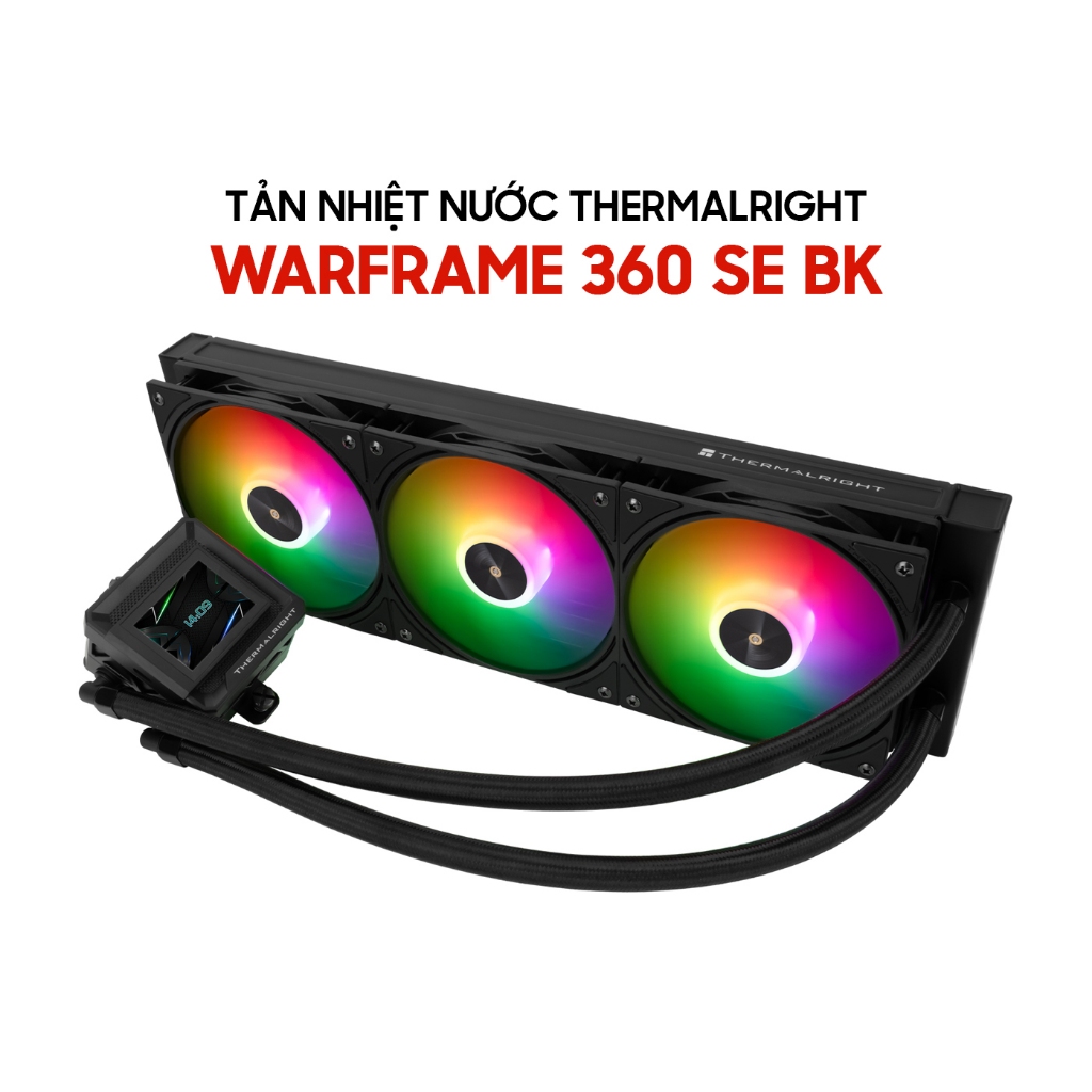 Tản nhiệt nước CPU Thermalright Frozen Warframe SE 240/360 ARGB Đen/Trắng