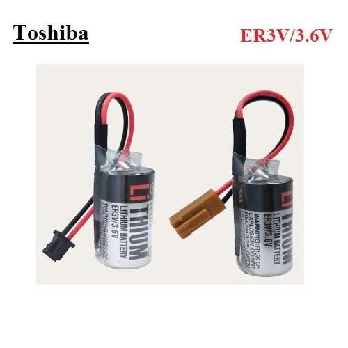 Pin Toshiba ER3V 3.6V 1000mah Pin nuôi nguồn PLC Fuji NP8P-BT Japan