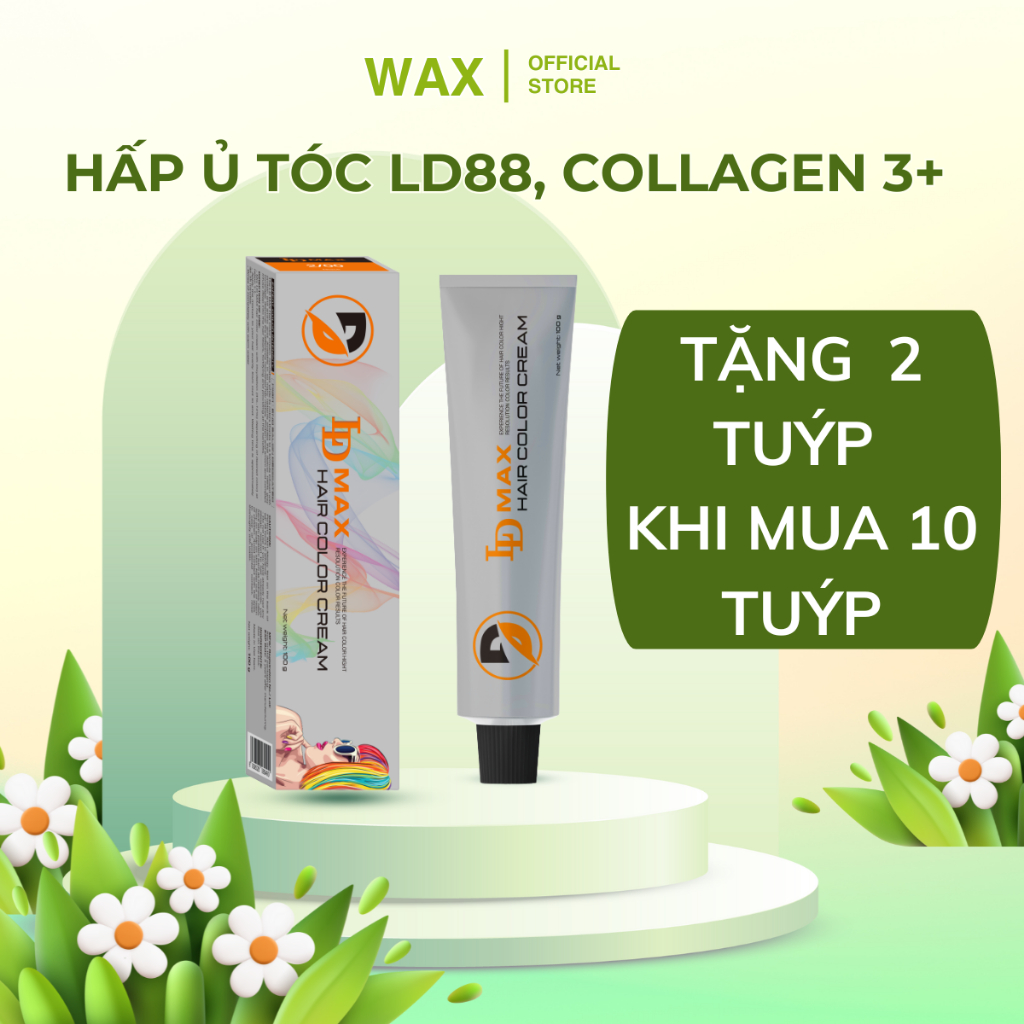 Thuốc nhuộm tóc LD88 100ml KHÔNG KÈM OXY Sỉ dành cho SALON