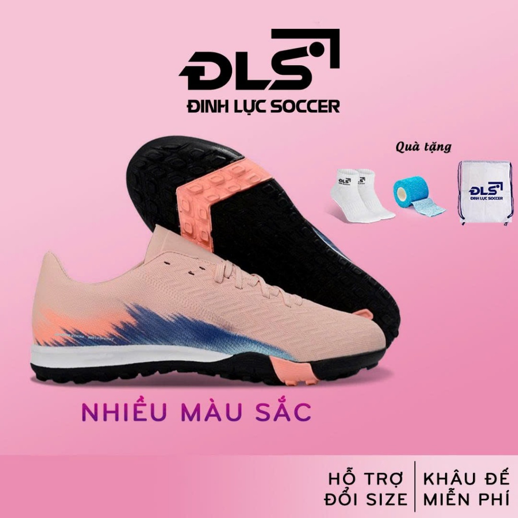 Giày Bóng Đá Va Pô 16 Academy ĐINH LỰC SOCCER Phiên Bản V2 Lưỡi Gà Rời Upper Da Nhân Tạo