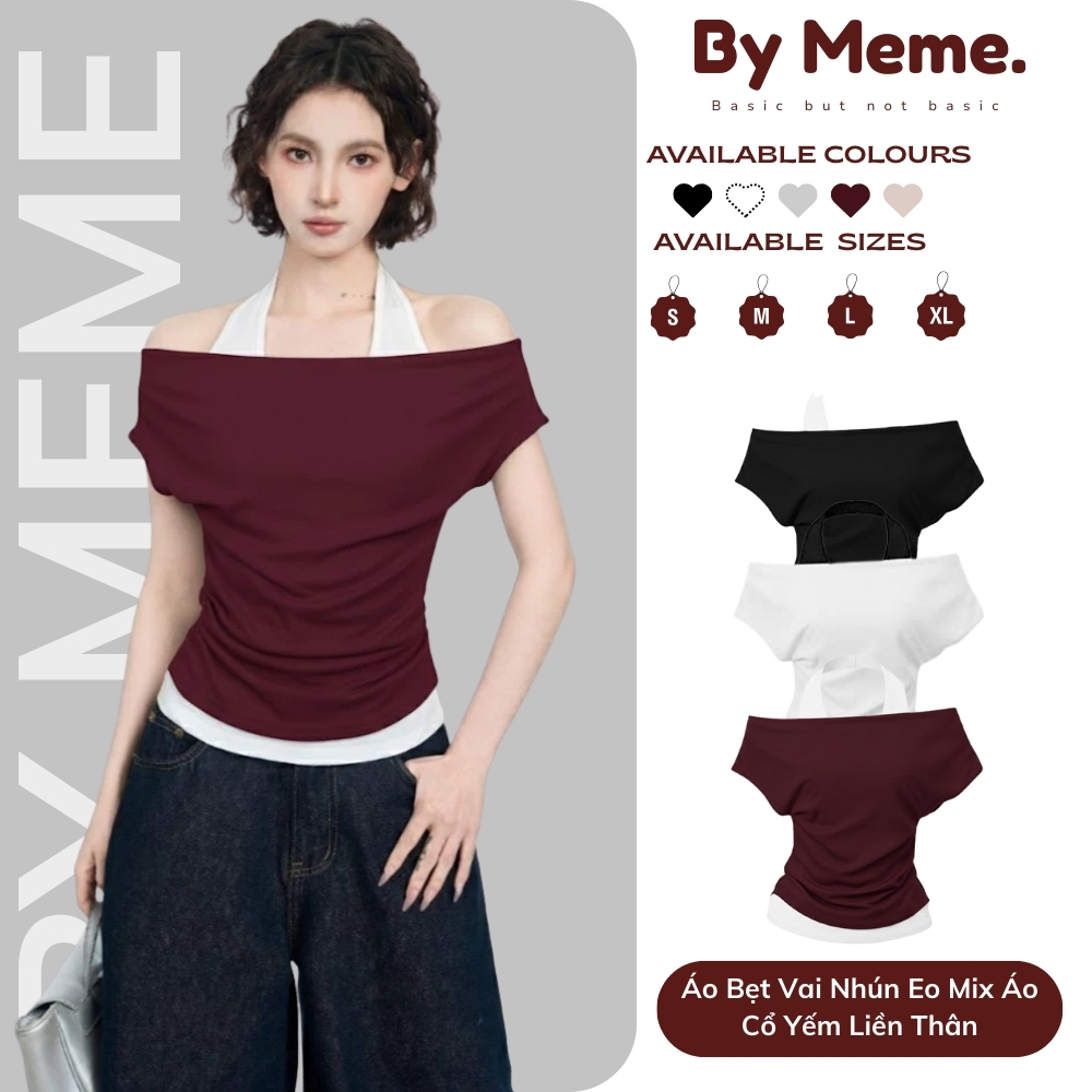 Gợi ý áo trễ vai nhún ôm body phù hợp cho nhiều phong cách khác nhau