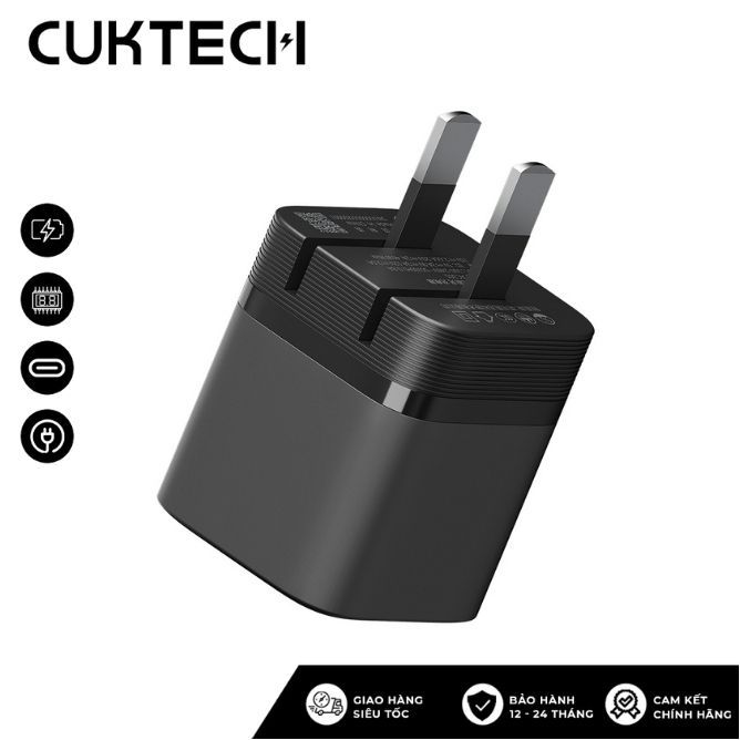 Sạc nhanh Cuktech CP3 Mini GaN 40W – AC301