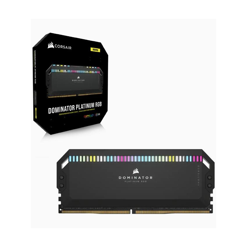 Kit Ram Máy Tính Corsair Dominator Platinum RGB 64GB (2x32) 5600Mhz DDR5 BẢO HÀNH CHÍNH HÃNG 10/2028
