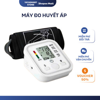 Máy Đo Huyết Áp Tại Nhà YATASMART , Đo Bắp Tay, Có Giọng Nói Thông Báo Kết Quả Tiếng Việt BH6T