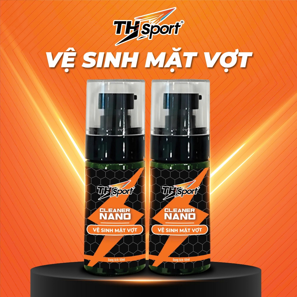 [ Chính Hãng ] THsport-Xịt Nano Bảo Vệ Mặt Vợt Pickleball, Làm Sạch Bụi Bẩn, Bảo Vệ Mặt Vợt, Tăng Độ Bền Độ Bám