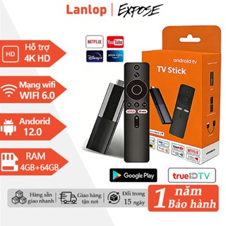 Android TV Box 4K | Android 12 | 4GB+64GB | WiFi | Chính hãng Netflix, YouTube | Giao diện Tiếng Việt