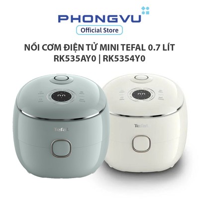 Nồi cơm điện tử Tefal 0.7L RK5354Y0 -  Bảo hành 24 tháng