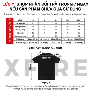 Áo Thun Oversize ENVY Xfire Vietnam Cotton 235gsm Form Rộng Unisex Streetwear Cá Tính 100% Cotton