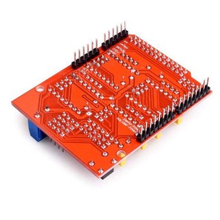 Combo Arduino Uno R3 Dán + Shield Uno R3 + 4 Module A4988 V1