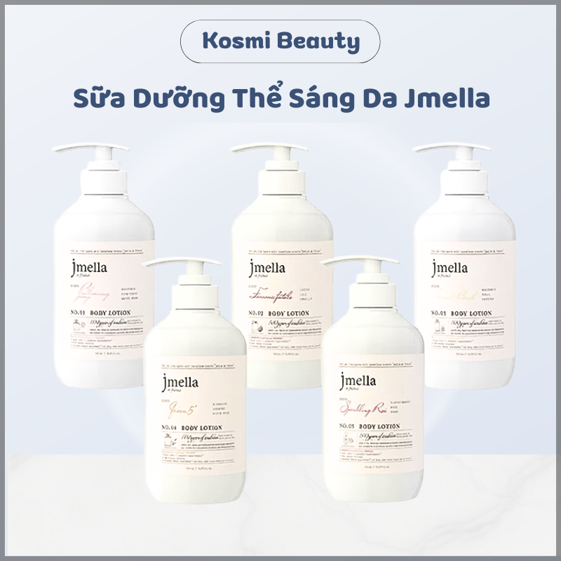 Dưỡng thể Jmella sữa dưỡng thể Jmella In France body lotion Jmella hương nước hoa - Kosmi Beauty