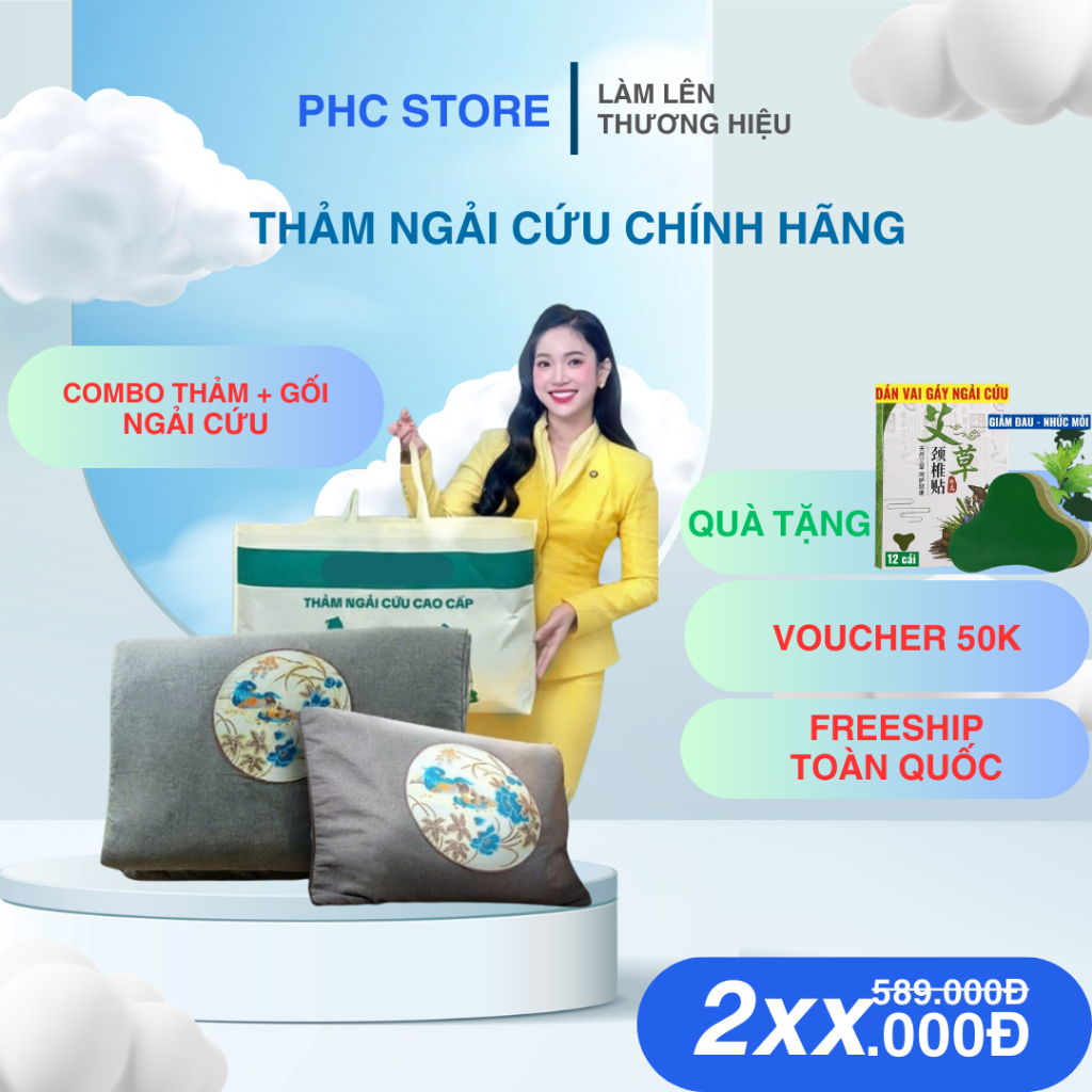 Thảm Ngải Cứu Sưởi Ấm, Giảm Đau Nhức Xương Khớp Mùa Lạnh