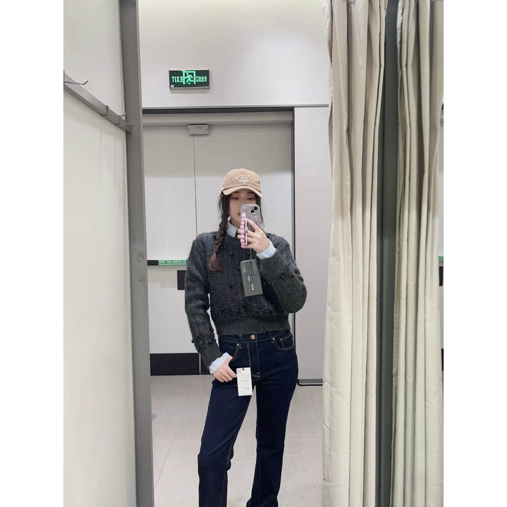 [ZARA AUTHENTIC] Áo Len ZARA Authentic Đính Hạt Giá SALE