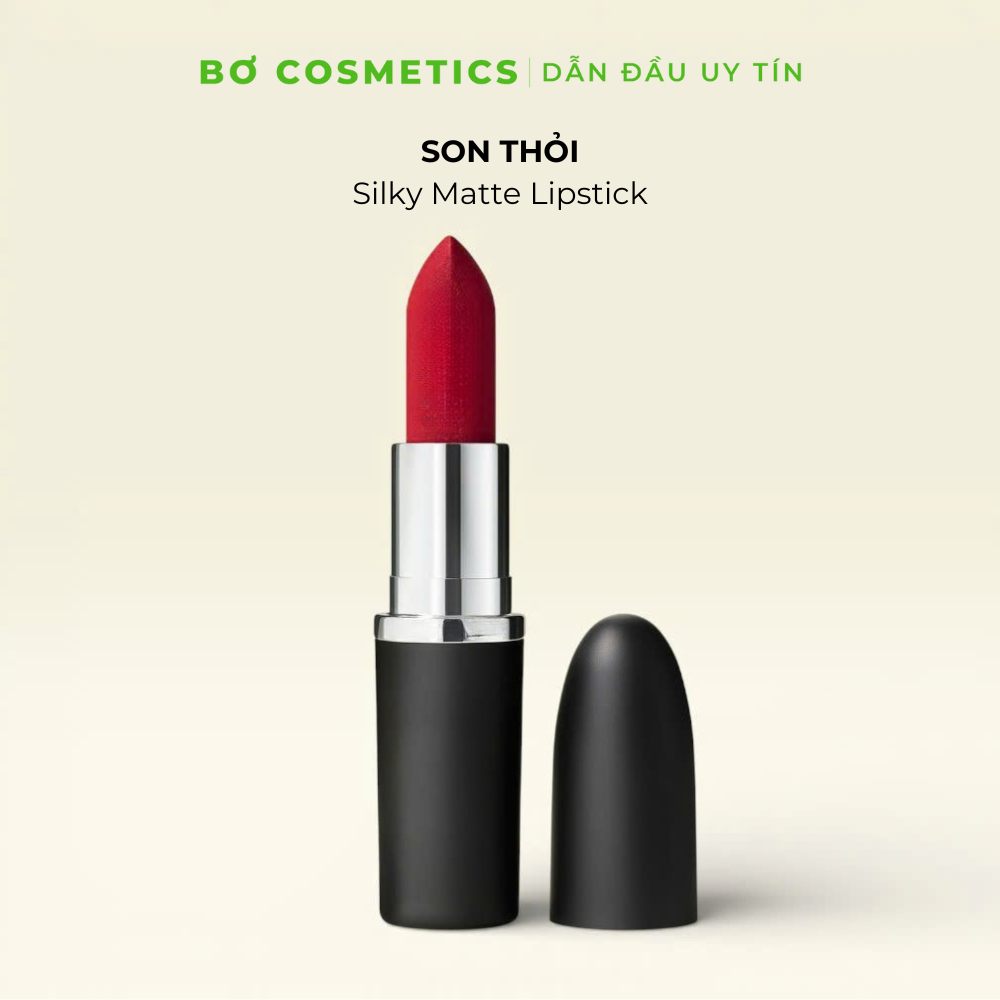 Son Lì Dạng Thỏi Silky Matte Lipstick - Bơ Cosmetics