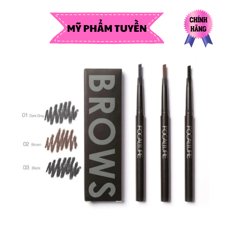 Chì Kẻ Mày Bền Màu Lâu Trôi Focallure Auto Brows Pen FA18