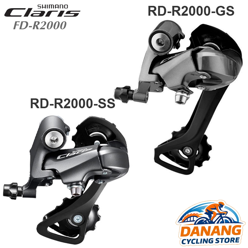 Củ Đề Sau Xe Đạp Road SHIMANO Claris RD R2000 8 Tốc Độ – Chính Hãng