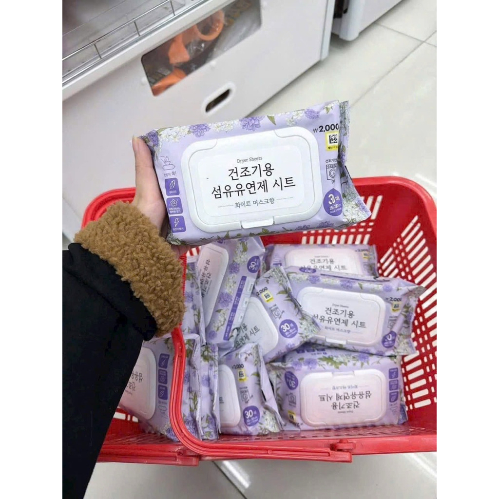 Giấy Thơm Quần Áo Hàn Quốc Bouquet Garni White Musk